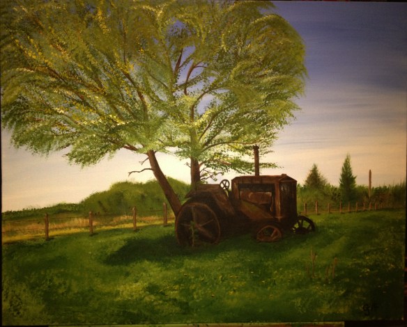 Tractor Painting